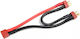 Revtec Power Y-Lead Serial Deans 12awg Silicone Wire 12cm 1 Piece RC Vehicles Spare Parts