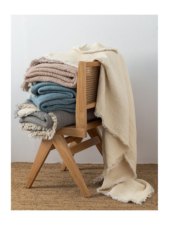 Palamaiki Mous Blanket Single 170x240cm Natural