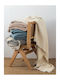 Palamaiki Mous Blanket Single 170x240cm Natural