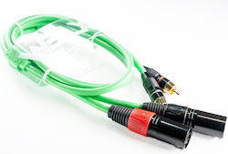 Welx CR Balanced 2 x XLR male - 2 x RCA male 1.5m