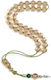 Roloi Komboloi Mastic Worry Beads with 33 Beads Transparent 32cm