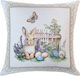 Πασχαλινή Διακοσμητική Μαξιλαροθήκη 45x45 Easter Charm Dimeco Εκρού 45x45