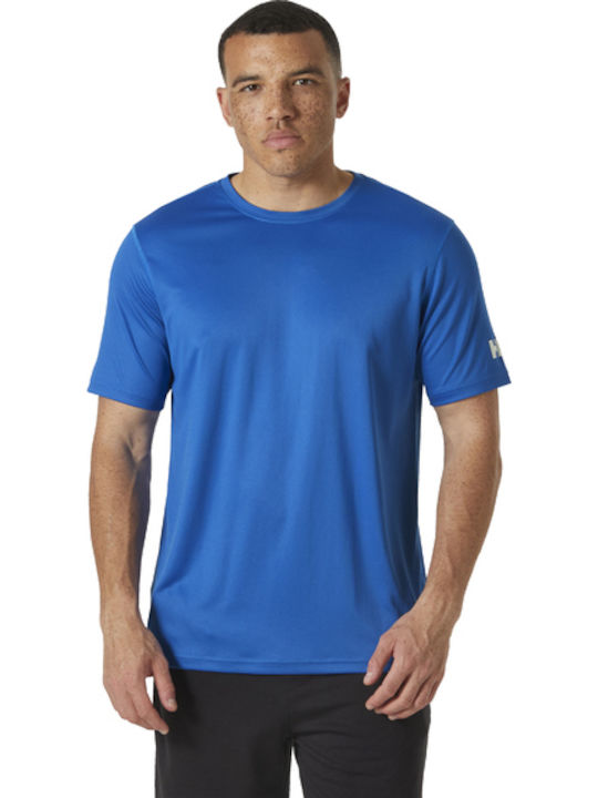 Helly Hansen Tech Αθλητικό T-shirt Cobalt