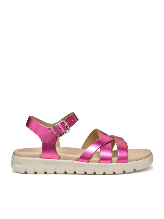 Geox Sandale Copii Soleima Anatomici Fuchsia