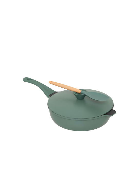 5Five Aluminum Pan with Lid with Ceramic Coating 28cm
