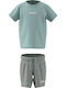 Kids' Set with Shorts Summer 2pcs Gray