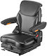 Vevor Forklift Seat Fold Down Tractor Seat Suspension Ρυθμιζόμενη Πλάτη Προσκέφαλο