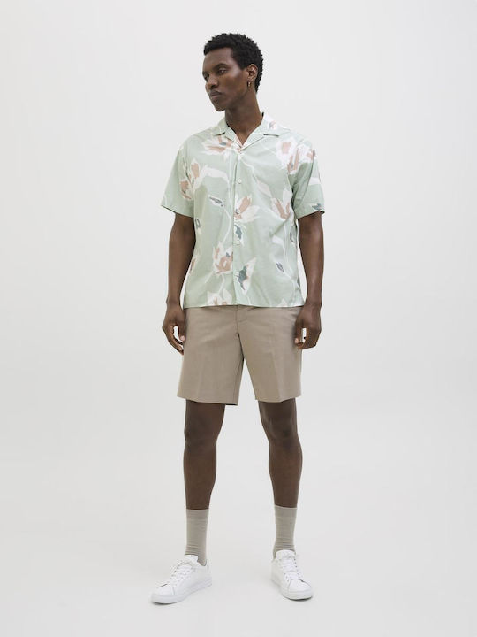 Jack & Jones Kurzärmlig Hemd Aqua Gray
