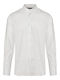Long-sleeved Linen Shirt White