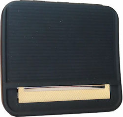 "Papou" Metall Schwarze Zigarettenrollbox