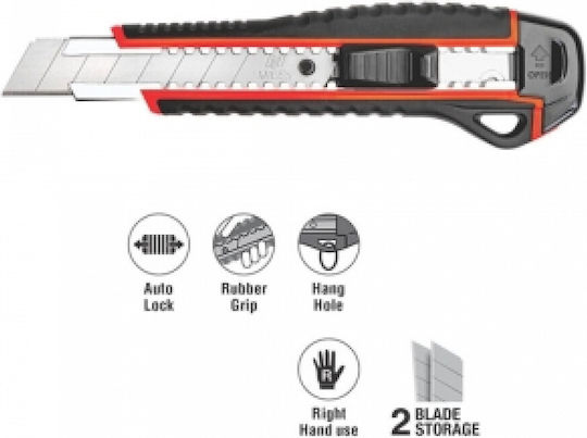 Miles Fa-1806g Großer Auto-Lock Cutter Blister