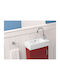 Cerastyle Aufgesetztes Waschbecken Porzellan 25x50cm White