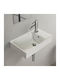 Cerastyle Επικαθήμενος Νιπτήρας Πορσελάνης 50x30x12cm Λευκό