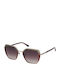 Nina Ricci Women's Sunglasses with Gray Frame and Brown Gradient Lens S0388658