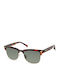 Kenneth Cole Unisex Γυαλιά Ηλίου με Καφέ Ταρταρούγα Σκελετό και Πράσινο Φακό