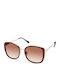 Kenneth Cole Women's Sunglasses with Brown Frame and Brown Gradient Lens