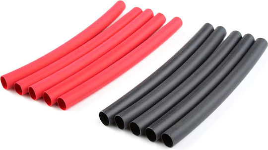 Revtec Shrink Tubing 4.7mm Red + Black 10 Pcs Revtec