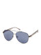 Kenneth Cole Unisex Γυαλιά Ηλίου με Γκρι Μεταλλικό Σκελετό και Γκρι Φακό