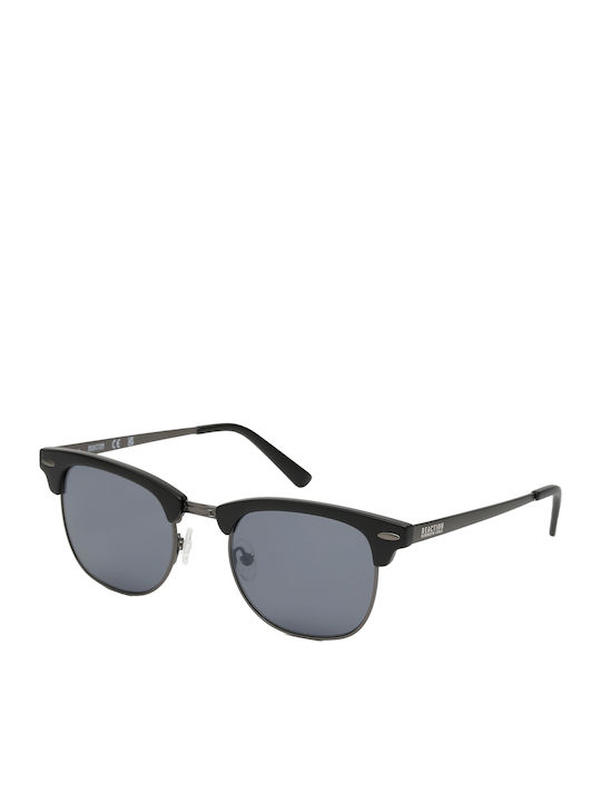 Kenneth Cole Unisex Sunglasses with Black Frame and Gray Lens