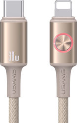Usams SJ753 USB-C to Lightning 30W 1.2m (SJ753USB02) Usams SJ753 USB-C to Lightning 30W 1.2m (SJ753USB02)