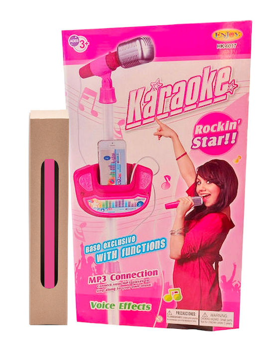 Musikalisches Rosa Super Mikrofon Karaoke Für 3+ Jahre Zita Toys