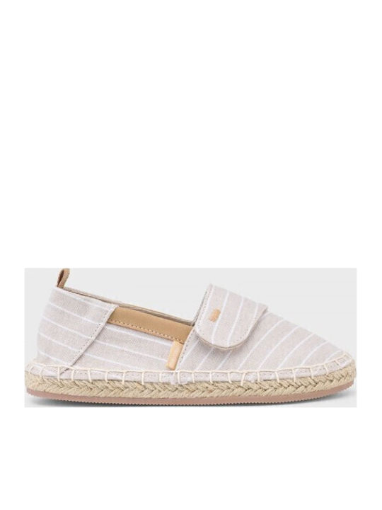 Mayoral Espadrille Velcro 25-45684 Boy Ecru