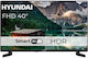 Hyundai Smart Τηλεόραση 40" Full HD LED FLM40TS349SMART HDR (2025)