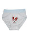 Defne Baby Blue Doggy Παιδικό Βρακάκι Blue