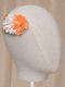 Abel & Lula Kids Bobby Pin Flower in Orange Color