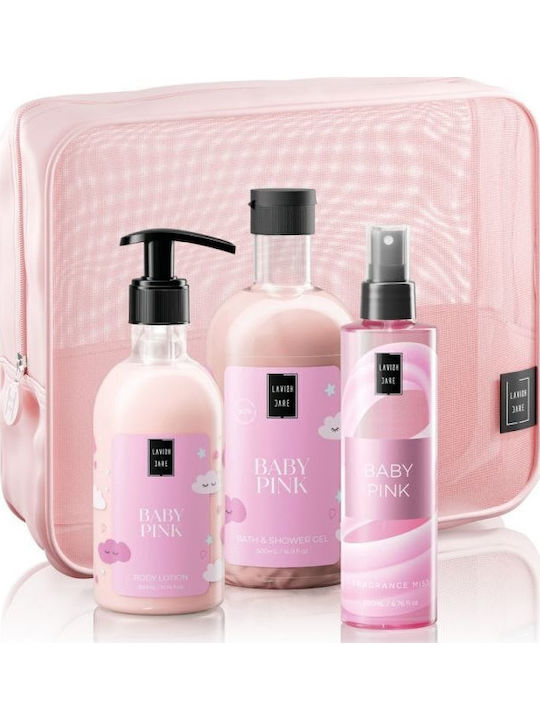 Lavish Care Baby Pink Σετ Περιποίησης για Ενυδάτωση & Καθαρισμό Σώματος Baby Pink 3τμχ