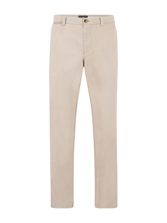 Fynch Hatton Παντελόνι Chino Ελαστικό Beige