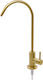 Qf-705 Gold Water Filter Faucet 100% Stainless Steel 1/4"