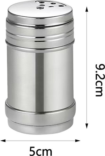 ForHome Salzstreuer/Pfefferstreuer Metall 1Stück ForHome Salzstreuer/Pfefferstreuer Metall 1Stück
