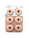 Tpster Backform Törtchen/Muffins Silikon Pink 1Stück