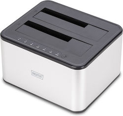 Digitus Festplatten-Dockingstation Für 2 SATA Festplatten Mit USB 3.0 Anschluss DA-71540-2 Digitus Festplatten-Dockingstation Für 2 SATA Festplatten Mit USB 3.0 Anschluss DA-71540-2