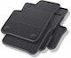 Car 247496 Rubber Mats Seat Mii Electric Citigo-e 2019-2020 Volkswagen E-up 2019-2023 4 Pieces Black