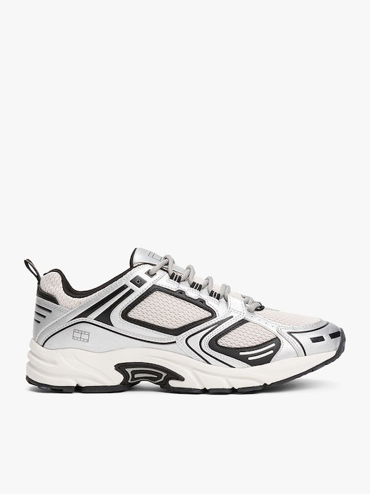 Ανδρικά Chunky Sneakers Ασημί
