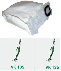 Euro Filter Vacuum Cleaner Bags 5pcs Compatible with Vacuum Cleaner Vorwerk