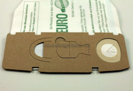 Euro Filter Vacuum Cleaner Bags 5pcs Compatible with Vacuum Cleaner Vorwerk