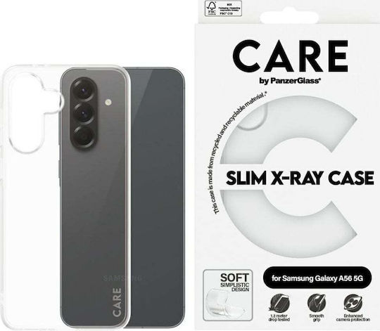 CARE by PanzerGlass Fashion X-ray Back Cover Plastic 1.2mm Transparent (Samsung Galaxy A56 5G, PanzerGlass)