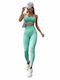 Frauen-Set mit Leggings Green