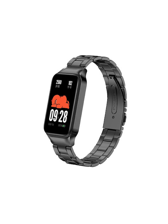 Λουράκι Μαύρο (Smart Band 8 ActiveRealme Band 2)
