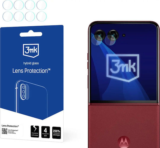 3MK Kameraschutz Membrane Transparent für das Motorola Razr 60 Ultra