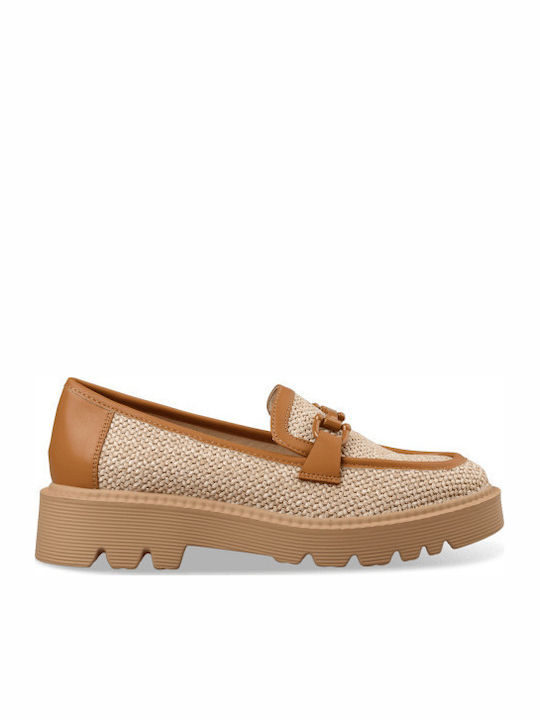 Envie Shoes Γυναικεία Loafers σε Καφέ Χρώμα