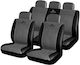 Takeposition Set Huse Auto 9buc Piele sintetica Gri