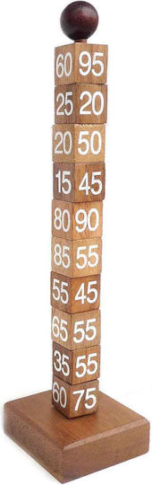 Lernspiel Buchstaben und Zahlen aus Holz