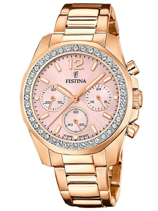 Festina Boyfriend Rainbow Ceas de Damă cronogra...