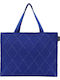 Doca Fabric Beach Bag Blue