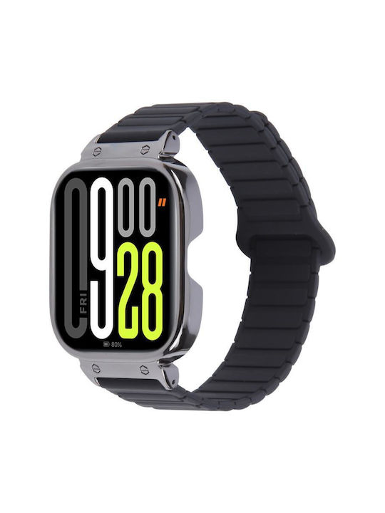 Silikonhülle in Schwarz Farbe für Redmi Watch 5, Watch 4