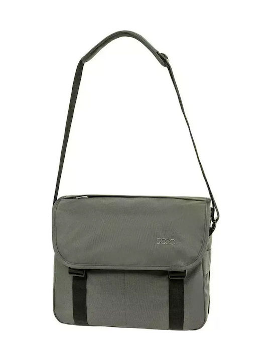 Polo Men's Briefcase Gray